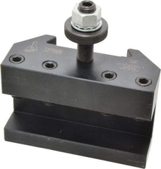 Dorian Tool - Series CA, #1 Turning & Facing Tool Post Holder, For QITP40N Toolpost - 450mm Lathe Swing, 3" OAH x 4-1/2" OAL, 1-1/4" Max Tool Cutting Size, 55.93mm Centerline Height - Exact Tool & Supply