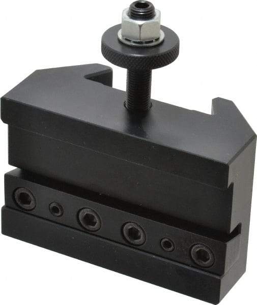 Dorian Tool - Series CXA, #7-71C Cut-Off & Grooving Tool Post Holder - 400mm Lathe Swing, 2-1/2" OAH x 1-1/2" OAL, 46.61mm Centerline Height - Exact Tool & Supply