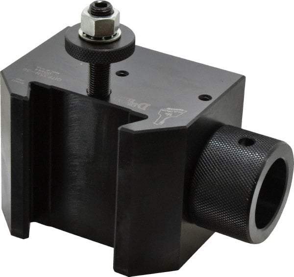 Dorian Tool - Series CXA, #36 5C Collet Tool Post Holder - 400mm Lathe Swing, 2-3/4" OAH x 4-1/2" OAL, 46.61mm Centerline Height - Exact Tool & Supply