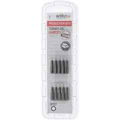 Wiha - 1/4" Drive IP27 Torx Plus Screwdriver Bit - 1" OAL, Insert Bit - Exact Tool & Supply