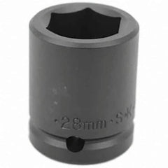 SK - Impact Socket - 3/4"DR 28MM IMPACT SOCKET - Exact Tool & Supply
