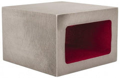 Suburban Tool - 3/4" Thick x 4" Wide x 6" High x 6" Deep, Machined Box Parallel - Cast Iron, Square & Parallel within 0.002" per 6", +/-0.0150" Tolerance - Exact Tool & Supply
