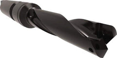 Allied Machine and Engineering - Series 0.5, 5/8" Max Diam, 3MT Taper Shank, Helical Flute Spade Drill - 2-1/2" Max Depth, 3-43/64" Body Length, 7-3/16" OAL, Standard Length, Through Coolant - Exact Tool & Supply