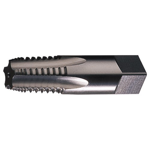 ‎1-11.5 NPT 5 Flute HSS Interrupted Thread Medium Hook Taper Taper Pipe Tap- Bright - Exact Tool & Supply