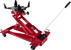 Sunex Tools - 3,000 Lb Capacity Transmission Jack - 8.62 to 36.62" High, 43-1/2" Chassis Length - Exact Tool & Supply