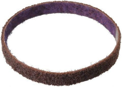 3M - 1/2" Wide x 12" OAL, Aluminum Oxide Abrasive Belt - Aluminum Oxide, Medium, Nonwoven, Series DF-BL - Exact Tool & Supply