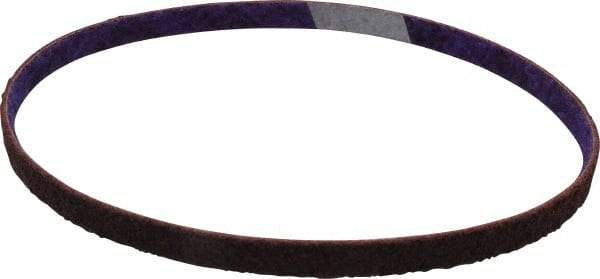 3M - 1/2" Wide x 24" OAL, 6 Trizact Grit, Aluminum Oxide Abrasive Belt - Aluminum Oxide, Ultra Fine, Coated, X Weighted Cloth Backing, Series 237AA - Exact Tool & Supply