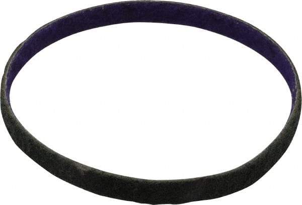 3M - 1/2" Wide x 18" OAL, Aluminum Oxide Abrasive Belt - Aluminum Oxide, Fine, Nonwoven, Series DF-BL - Exact Tool & Supply