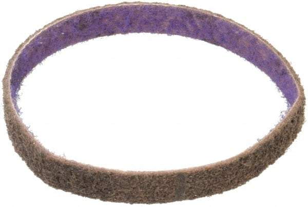 3M - 1/2" Wide x 12" OAL, Aluminum Oxide Abrasive Belt - Aluminum Oxide, Coarse, Nonwoven, Series DF-BL - Exact Tool & Supply