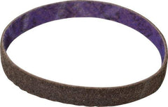 3M - 3/4" Wide x 18" OAL, Aluminum Oxide Abrasive Belt - Aluminum Oxide, Coarse, Nonwoven, Series DF-BL - Exact Tool & Supply