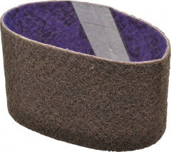 3M - 3-1/2" Wide x 15-1/2" OAL, Aluminum Oxide Abrasive Belt - Aluminum Oxide, Coarse, Nonwoven, Series DF-BL - Exact Tool & Supply