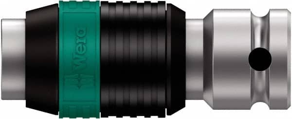 Wera - 1/4" Drive, 1/4" Insert, Hex Drive Bit Adapter - Exact Tool & Supply