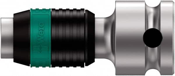 Wera - 3/8" Drive, 1/4" Insert, Hex Drive Bit Adapter - Exact Tool & Supply