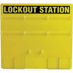 Brady - Empty Acrylic Padlock Station - Exact Tool & Supply