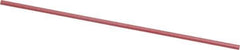 Value Collection - Round, Synthetic Ruby, Midget Finishing Stick - 50mm Long x 1mm Wide, Fine Grade - Exact Tool & Supply