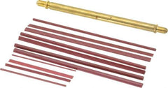 Value Collection - 12 Piece Synthetic Ruby Stone Kit - Fine - Exact Tool & Supply