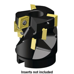 Kennametal - 2" Cut Diam, 3/4" Arbor Hole Diam, Indexable Square-Shoulder Face Mill - Exact Tool & Supply
