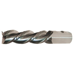 ‎1″ × 1″ × 4″ × 6-1/2″ LHS / LHC HSS-E (PM) Powder Metal High Helix Finishing End Mill-3F SE CC LH - TiCN - Exact Tool & Supply