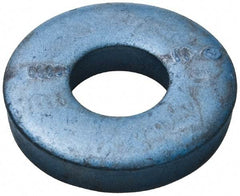 Metric Blue - M24 Screw, Alloy Steel Standard Flat Washer - 26.12mm ID x 44mm OD, 3.4mm Thick, Plain Finish - Exact Tool & Supply