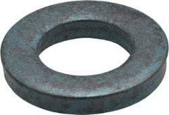 Metric Blue - M10 Screw, Alloy Steel Standard Flat Washer - 11.51mm ID x 20mm OD, 3mm Thick - Exact Tool & Supply