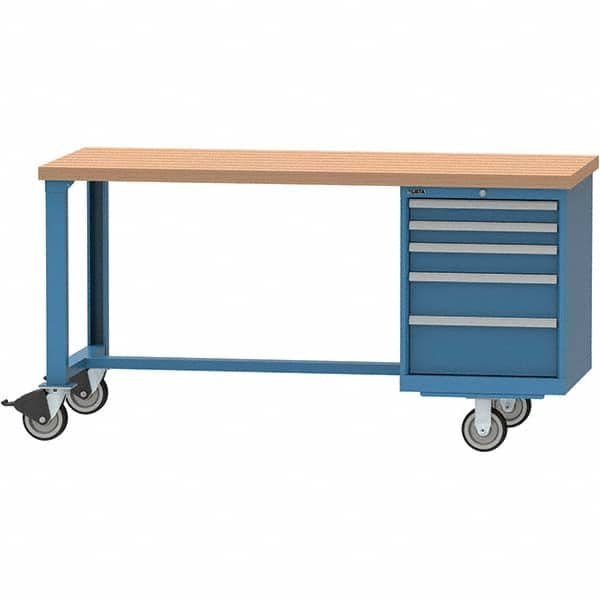 LISTA - Mobile Work Centers Type: Work Bench Top Load Capacity (Lb.): 1,000 - Exact Tool & Supply