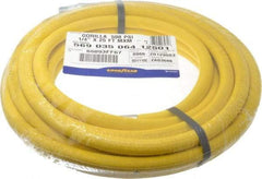 Continental ContiTech - 1/4" ID x 0.61" OD 25' Long Oil Resistant Air Hose - MNPT x MNPT Ends, 500 Working psi, -20 to 190°F, 1/4" Fitting, Yellow - Exact Tool & Supply