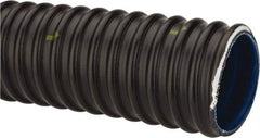 Continental ContiTech - 2" ID x 2.46" OD, 40 Max psi, 29 In. Hg, Dry Material Handling & Transfer Hose - Urethane, -40 to 158°F, 2-1/2" Bend Radius, 100' Coil Length, Black - Exact Tool & Supply