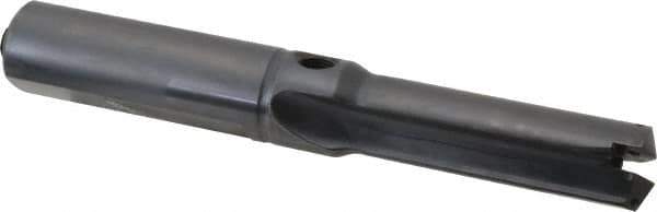 Allied Machine and Engineering - Series 1.5, 55/64 to 15/16" Diam, 1" Diam Straight Shank, Straight Flute Spade Drill - 2-5/8" Max Depth, 4-1/64" Body Length, 6-7/8" OAL, Short Length, Through Coolant - Exact Tool & Supply