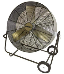 TPI - 30" Blade, Direct Drive, 1/4 hp, 4,400 & 3,800 CFM, Floor Style Blower Fan - 2.5 Amps, 120 Volts, 2 Speed, Single Phase - Exact Tool & Supply