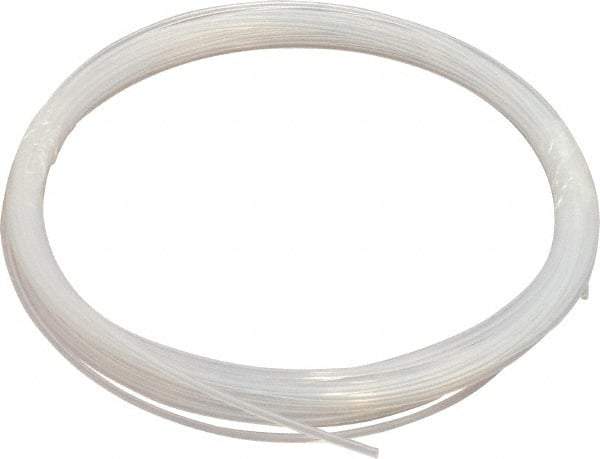 Parker - 1/16" ID x 1/8" OD, 1/32" Wall Thickness, 50' Long, PTFE FEP Tube - Natural, 300 Max psi - Exact Tool & Supply