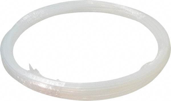 Parker - 1/8" ID x 1/4" OD, 1/16" Wall Thickness, 50' Long, PTFE FEP Tube - Natural, 300 Max psi - Exact Tool & Supply