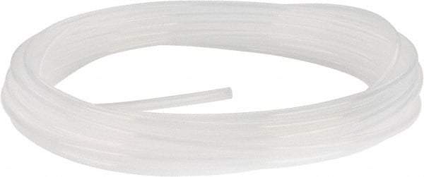 Parker - 5/16" ID x 3/8" OD, 1/32" Wall Thickness, 50' Long, PTFE FEP Tube - Natural, 100 Max psi - Exact Tool & Supply