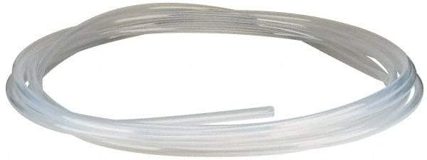 Parker - 11/16" ID x 3/4" OD, 1/32" Wall Thickness, 50' Long, PTFE FEP Tube - Natural, 55 Max psi - Exact Tool & Supply