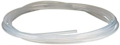 Parker - 11/16" ID x 3/4" OD, 1/32" Wall Thickness, 50' Long, PTFE FEP Tube - Natural, 55 Max psi - Exact Tool & Supply