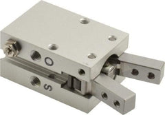 SMC PNEUMATICS - M5x0.8 Double Action Air Gripper - Internal & External Angular Gripper, 15 to 87 psi - Exact Tool & Supply