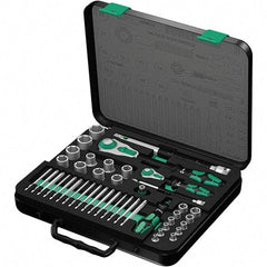Wera - Socket Sets Measurement Type: Metric Drive Size: 1/4, 1/2 - Exact Tool & Supply
