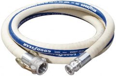 Alliance Hose & Rubber - 1-1/4" Inside x 1.7" Outside Diam, Food & Beverage Hose - Exact Tool & Supply