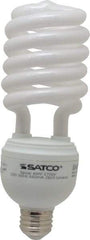 Value Collection - 40 Watt Fluorescent Residential/Office Medium Screw Lamp - 2,700°K Color Temp, 2,600 Lumens, T4, 10,000 hr Avg Life - Exact Tool & Supply