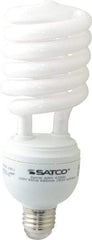 Value Collection - 40 Watt Fluorescent Residential/Office Medium Screw Lamp - 4,100°K Color Temp, 2,600 Lumens, T4, 10,000 hr Avg Life - Exact Tool & Supply