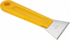 Olfa - Stainless Steel 1-Edge Scraper - 1-1/4" Blade Width x 2-21/64" Blade Length, 6-5/16" Long Handle - Exact Tool & Supply