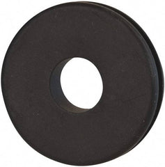 Made in USA - 1-1/2" OD, 5/16" Thick Military Specification Grommet - Buna-N Rubber, 1-1/4" Slot Diam x 1/8" Slot Width - Exact Tool & Supply