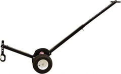 Mag-Mate - 400 Lb Load Capacity, Lift Magnet Dolly - 12" High x 41" Long x 13" Wide - Exact Tool & Supply