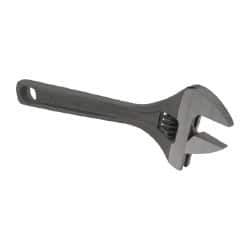 Paramount - 15/16" Jaw Capacity, 6" Standard Adjustable Wrench - Chrome Vanadium Steel, Black Finish - Exact Tool & Supply