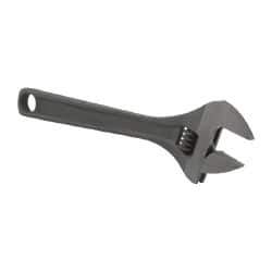 Paramount - 1-5/16" Jaw Capacity, 10" Standard Adjustable Wrench - Chrome Vanadium Steel, Black Finish - Exact Tool & Supply
