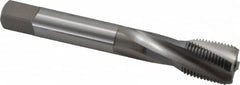 OSG - M18x1.50 Metric Fine, 4 Flute, TiCN Finish Vanadium High Speed Steel Slow Spiral Flute Tap - Exact Tool & Supply