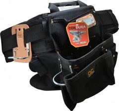 CLC - 47 to 55" Waist Tool Belt - 16 Pocket, 5" Wide, Black, Nylon - Exact Tool & Supply