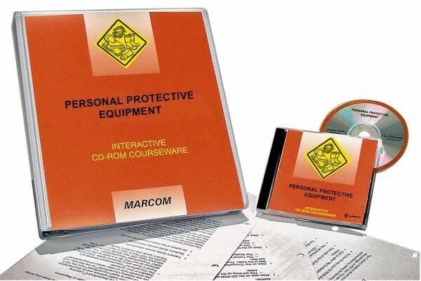 Marcom - Personal Protective Equipment, Multimedia Training Kit - 45 min Run Time CD-ROM, English & Spanish - Exact Tool & Supply