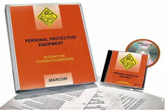 Marcom - Personal Protective Equipment, Multimedia Training Kit - 45 min Run Time CD-ROM, English & Spanish - Exact Tool & Supply