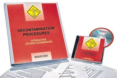 Marcom - Decontamination Procedures, Multimedia Training Kit - 45 min Run Time CD-ROM, English & Spanish - Exact Tool & Supply