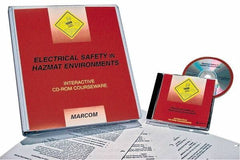 Marcom - Electrical Safety in HazMat Environments, Multimedia Training Kit - 45 min Run Time CD-ROM, English & Spanish - Exact Tool & Supply